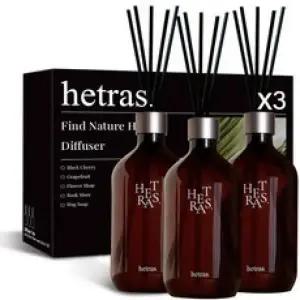 헤트라스 프리미엄 디퓨저 500ml x 3p 세트 호텔우드향 3개