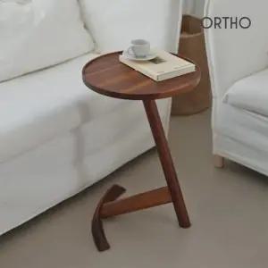 GS단독 무료배송/올쏘 베일리 원형 원목 침대 협탁 거실 사이드 테이블