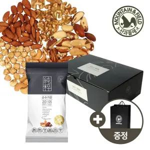 [산과들에] 견과만담은 하루견과 순수가온 50봉 견과류 선물세트+쇼핑백