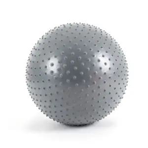 돌출형 돌기로 마사지 효과를 극대화한 65cm 짐볼/마사지짐볼/홈트레이닝짐볼/체육관짐볼/헬스장짐볼