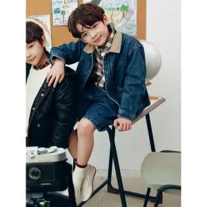 [BEANPOLE KIDS] [Reedition]  데님 헌팅 재킷  네이비 (BI5839U01R) (BI5839U01R)