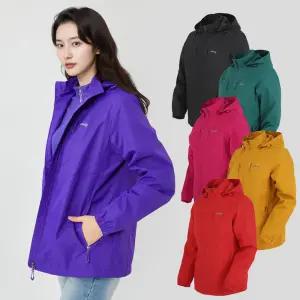 아센티 여성 바람막이 자켓 하이 등산 아웃도어 잠바 기능성 단체복 후드 385