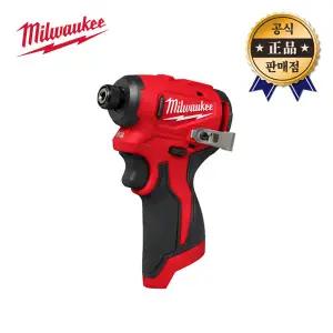 밀워키 충전임팩드라이버 M12 BLIDRC-0C0 본체 12V 브러쉬리스