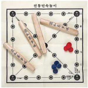 윷놀이 세트 (프리미어)-단품 원목 박달나무 명절 선물 윷세트 전통 민속 놀이