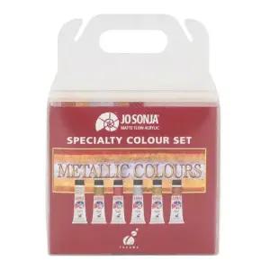 아트박스 아트피스 조선자 조소냐 아크릴 물감 20ml 메탈릭 6색 세트