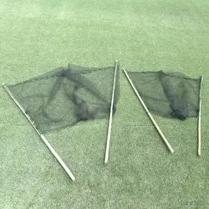 천연 대나무 손잡이 족대형 민물고기 잡이 어망 3종 계곡 물놀이 어린이 가족 체험