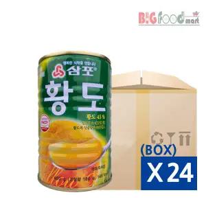 삼포 황도 슬라이스 400g X 24개 (BOX)