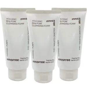 NEW 이니스프리 화산송이 바하 모공 클렌징폼 150g 3개 여드름피부