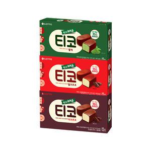 [슈팅냉동] 롯데웰푸드 티코 다크초코 510ml+말차 510ml+밀크초코 510ml 각 1개 (총 3개)