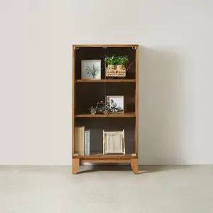 유니콘 리치 원목 낮은 유리장식장 600 진열장 양주장 피규어장 그릇장 와인장 수납장