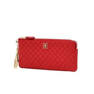 [NS홈쇼핑]DCWA6E519R2 닥스 레드 DD 로고패턴 소가죽 장지갑[35520324]