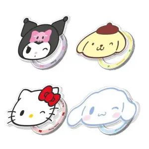 산리오 윙크 포차코 쿠로미 헬로키티 시나모롤 투명 맥세이프 그립 톡홀더 자석 핸드폰 거치대