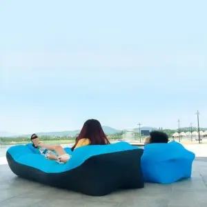 프리미엄 캠핑 피크닉 등받이 에어 매트리스  야외 에어 쇼파 침대