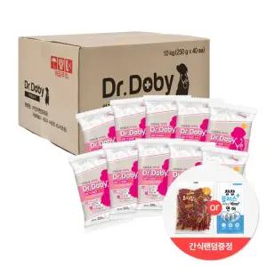 닥터도비 장건강사료 10kg+간식 강아지대용량사료 개별포장
