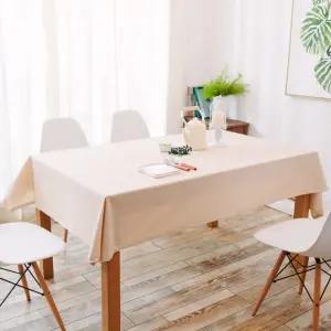 린넨 방수 식탁보/감성/인테리어/깔끔/테이블보/사각/식탁/테이블/예쁜/4인/직사각/여름식탁/야외/럭셔리/4