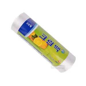 크린백 - 소(25x35) 500매 롤형/가정용/업소용/위생/롤백/비닐/봉지/투명/포장/일회용/다용도/음식물/보관
