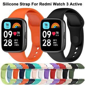 갤럭시워치 케이스레드미 워치 3 라이트 스마트 교체용 실리콘 스트랩 스포츠 팔찌 액티브 손목밴드 코레아