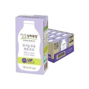 [롯데백화점]상하목장 상하목장 유기농우유 락토프리 190ml 24팩