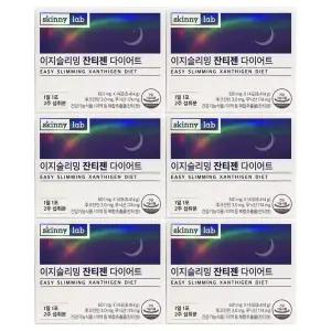 스키니랩 이지슬리밍 잔티젠 601mg x 14포 6개 / 써클