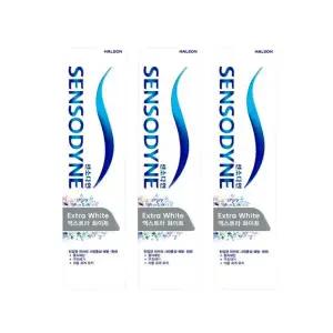 [센소다인]센소다인 엑스트라 화이트 치약 120g x 3개 화이트닝 민감성