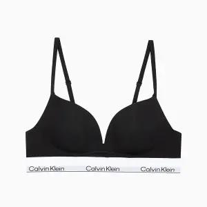 [롯데백화점]캘빈클라인 (QF8502AD-UB1)여성 아이콘 코튼 모달 AF 푸쉬업 브라