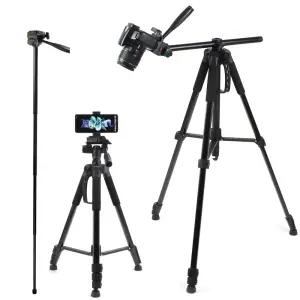 라미 3WAY 카메라 스마트폰 삼각대 대형 RM-MT180TH (180cm) 수직 수평 촬영