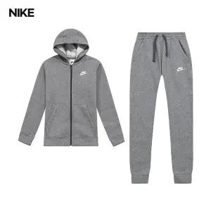 나이키 클래식 코어 여성 기모 트레이닝 세트 운동복 츄리닝 BV3634-091