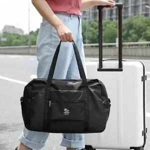 [하프클럽/]대용량 보스턴백 여행용 가방 접이식 캐리어 보조가방
