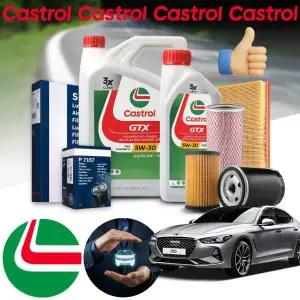 제네시스G70(~20) 2.0T-GDI 가솔린 캐스트롤 GTX 합성엔진오일 필터세트