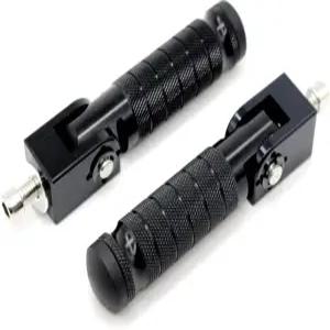 슈퍼73 S2/ZX /RX /R /S 조수석 풋레스트 후방 세트 풋페그 페달 M8 설치 볼트용 유니버설 모터사이클