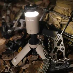 OuTASK 아웃타스크 랜턴 아웃도어 손전등 후레쉬 캠핑 랜턴 스탠드 조명 낚시 등산