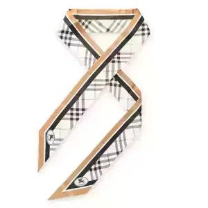 디몬트 버버리 여성 체크 배색 실크 스카프(베이지) 8120320 A4486
