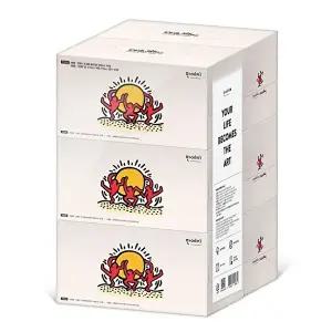 [한예지][S] 한예지 키스해링 데이지 미용티슈 280매 6입 4팩