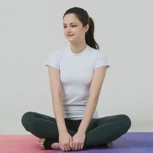 스피카 요가복 상의 반팔 티셔츠 SPA528