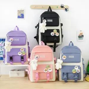 [룽스]신학기 새학기 소풍 백팩가방 여행가방 5종세트