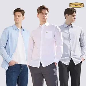 [인터메조B]인터메조 클래식 셔츠 남성 3종세트