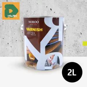 2L 우레탄 유성 바니쉬 목재용 나무니스칠 도색 공사 피니싱 선박 관리 퍼티 칼라 무늬 코팅 오일