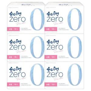 순수한면 제로 생리대 소형 18P X 6팩