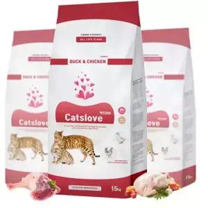 캣츠러브 오리와치킨 15kg 길고양이사료