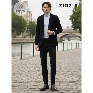 [하프클럽/]블랙 데일리 셋업 수트 (ABE1KG1101_ABE1PP1101_BK)