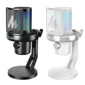 마오노 DM40 Pro 무선 AI음성변조 게이밍 방송용 유튜브 콘덴서 마이크