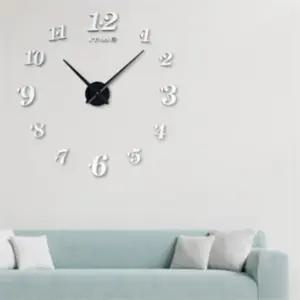 [만물스토어] DIY 벽시계 미니하트 실버블랙 벽에붙이는시계