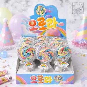 워니샵디자인 알록달록사탕 롤리팝 막대사탕 소 30개