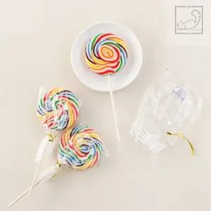 워니샵디자인 디저트캔디 롤리팝 막대 사탕 대10개
