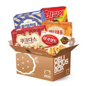 사무실간식.음료 대용량 개별소포장과자! 빅파이대+버터와플대+화이트하임대+쿠크다스화이드대+마가렛트352