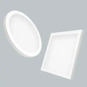 LED 바로 사각 원형 직부등 13인치 30W 주광색 6500K 현관 조명등 주방 계단 전시장 복도 조명 플리커프리 베란다직부등