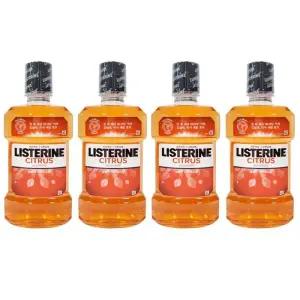 존슨앤존슨 리스테린 내추럴 시트러스 750ml 4개