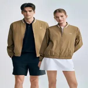 26S U 라이트 스트레치 바시티 자켓 (베이지) [TXWJ29661-BGD]