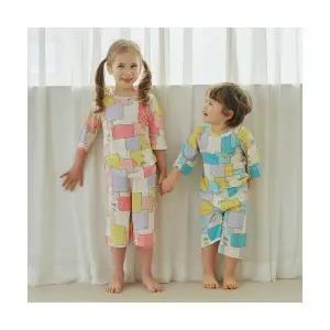 도형통큰 칠부실내복(2color)