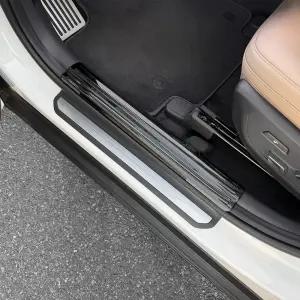 EV5 도어스커프 커버 튜닝 블랙 몰딩